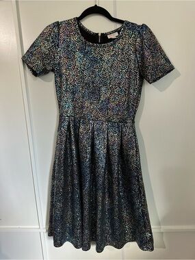LuLaRoe Elegant Amelia Mermaid Shimmer